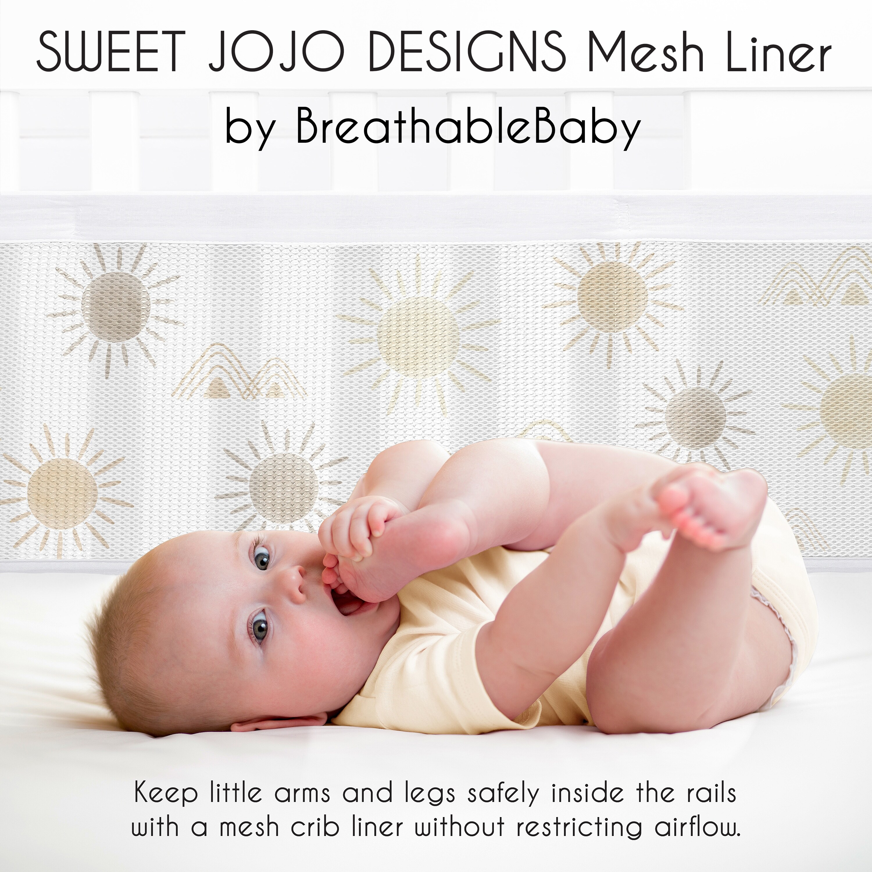 Breathable baby store mesh liner